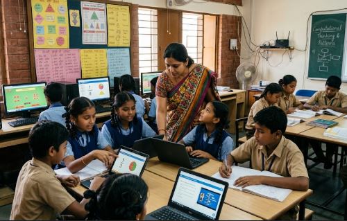 AI in Indian Schools: Transforming Learning While Bridging the Education Gap